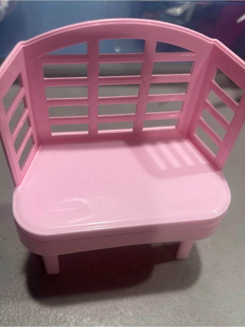 Vintage Barbie Dreamhouse Loveseat Pink Chair Excellent 90s